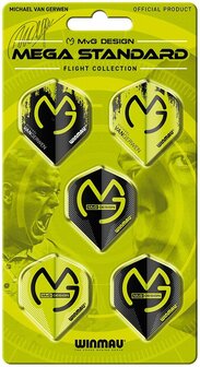 Winmau MvG Mega Standard Flight 5-Pack