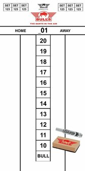 Bull&#039;s Scoreset Flex 60x30