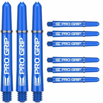 Pro Grip blue in between 3 sets