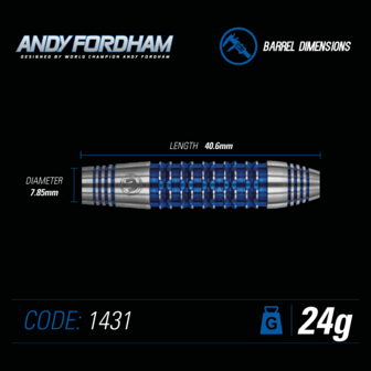  Winmau Andy Fordham 24 gram