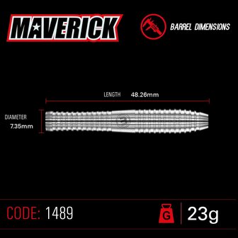 Winmau Maverick 23 gram