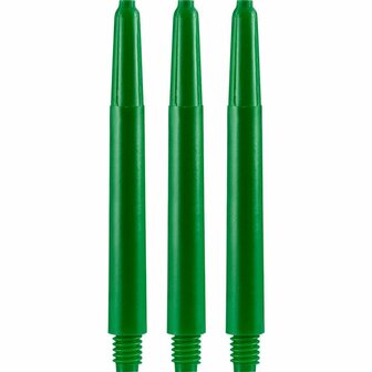 Bulk Shafts Green extra short 10 sets