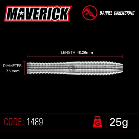 Winmau Maverick 25 gram