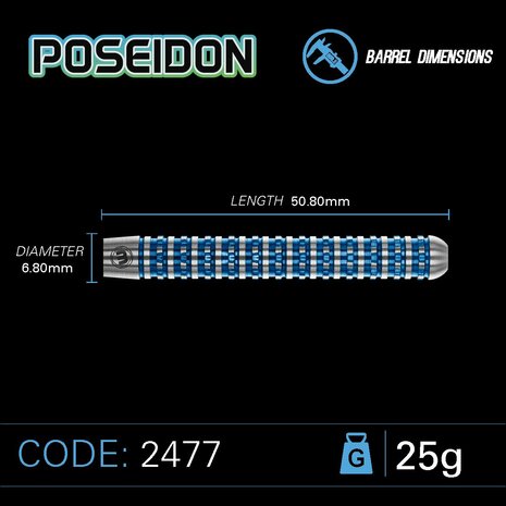 Winmau Poseidon 25 gram