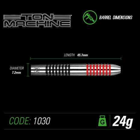 Winmau Ton Machine 24 gram